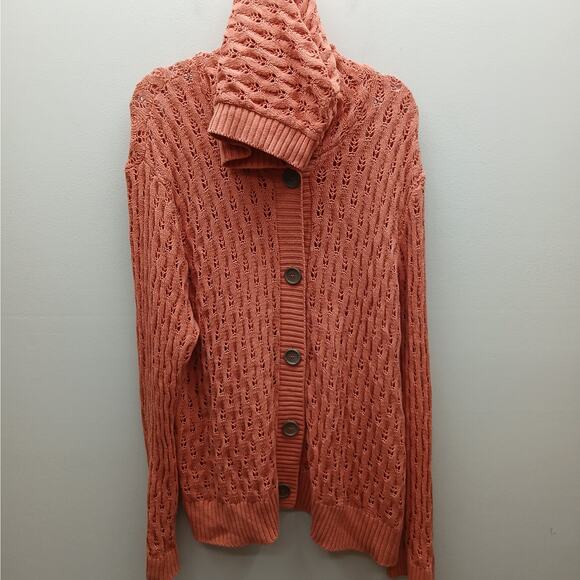EVY'S Tree Women's The Bernadette Everyday Luxury Life Knit Hooded Cardigan 2X - Picture 3 of 10